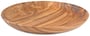 Acacia Wood Round Plate 1" x 10" x 10"