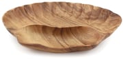 Acacia Wood Shell Tray 14.5" x 10.5"