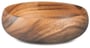 Acacia Wood Round Bowl 3" x 10"