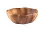 Acacia Wood Flare Bowl 4" x 12"